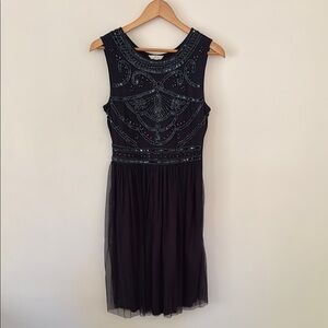 Sequin Embellished Mini Sundress